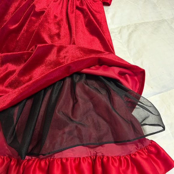 Like New Girl’s Bonnie Jean Christmas Dress Size 12 - Picture 5 of 9